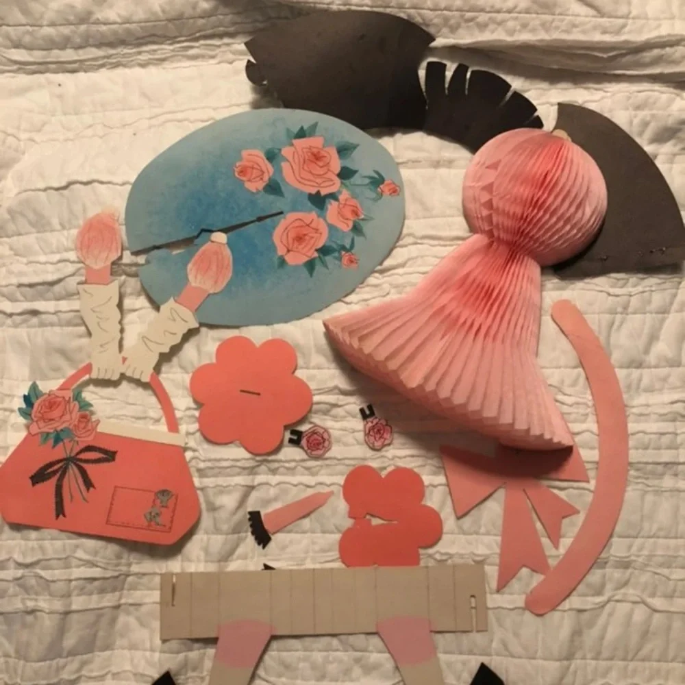 Vintage Hallmark Plans-A-Party Decorations Birthday Centerpieces